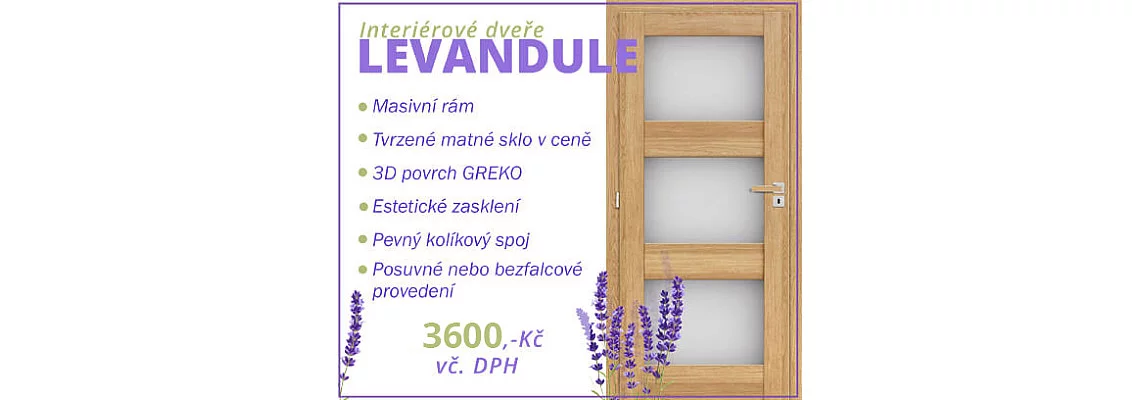 Lavendel Innentür - Bestseller!