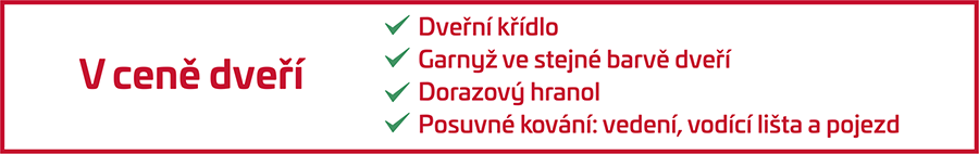 V ceně dveře - Dveře na stenu