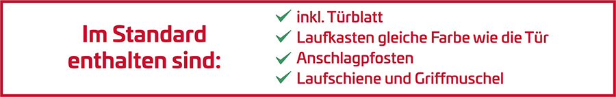 Im Standard enthalten sind