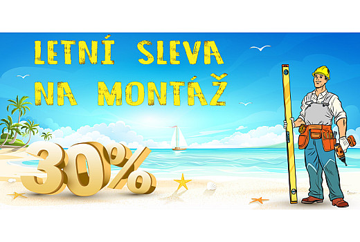 Sommerangebot - Sale 30% für Installationsarbeiten