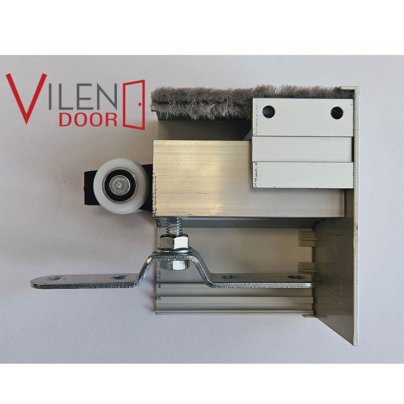 Aluminiumverkleidung für HOLZtüren (VILEN-Serie) – Schwarz Aluminiumverkleidung für HOLZtüren (VILEN-Serie) – Schwarz