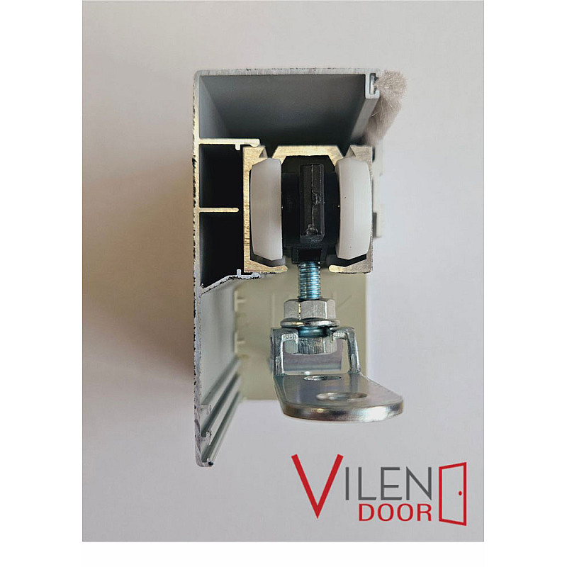 Aluminiumverkleidung für HOLZtüren (VILEN-Serie) – Schwarz Aluminiumverkleidung für HOLZtüren (VILEN-Serie) – Schwarz