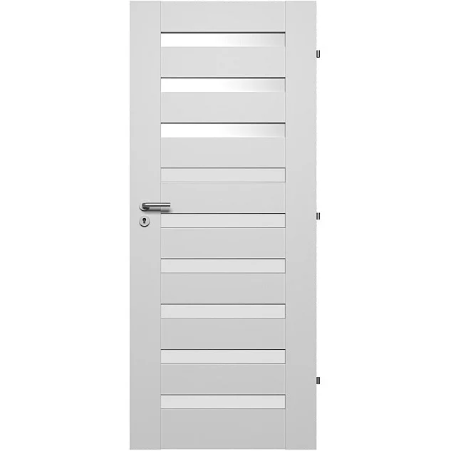 Innentür Avena 3/9 - Silber matt 3D (374) Innentür Avena 3/9 - Silber matt 3D (374)