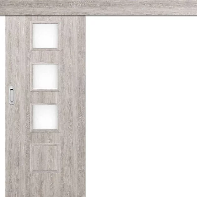 Schiebetür vor der Wand MENTON 5, 6, 7, 8 - Hohe Tür 210 cm Schiebetür vor der Wand MENTON 5, 6, 7, 8 - Hohe Tür 210 cm
