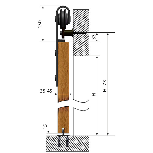 Schiebesystem Design Line - TEMIDA