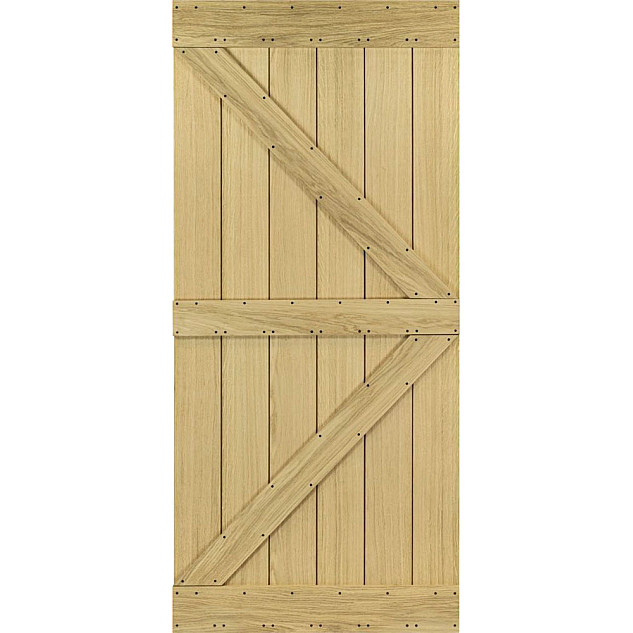 Holzschiebetür MODERN RUSTIC K - Eiche Fladr