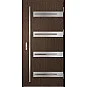 Eingangstüren aus Stahl ERKADO - LEOBEN 2 - Lehmeiche, Label Inox