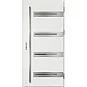 Eingangstüren aus Stahl ERKADO - LEOBEN 2 - Weiße Kiefer, Label Inox