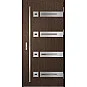 Eingangstüren aus Stahl - LEOBEN 3 - Lehmeiche, Label Inox Eingangstüren aus Stahl ERKADO - LEOBEN 3 - Lehmeiche, Label Inox