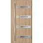 Eingangstüren aus Stahl - LEOBEN 3 - Rohe Eiche, Label Inox Eingangstüren aus Stahl ERKADO - LEOBEN 3 - Rohe Eiche, Label Inox