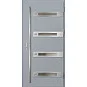 Eingangstüren aus Stahl - LEOBEN 4 - Grau, Label Inox Eingangstüren aus Stahl ERKADO - LEOBEN 4 - Grau, Label Inox