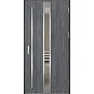 Eingangstüren aus Stahl - SINGEN 2 - Eiche Anthrazit, Label Inox Eingangstüren aus Stahl ERKADO - SINGEN 2 - Eiche Anthrazit, Label Inox