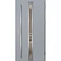 Eingangstüren aus Stahl - SINGEN 2 - Grau, Label Inox Eingangstüren aus Stahl ERKADO - SINGEN 2 - Grau, Label Inox