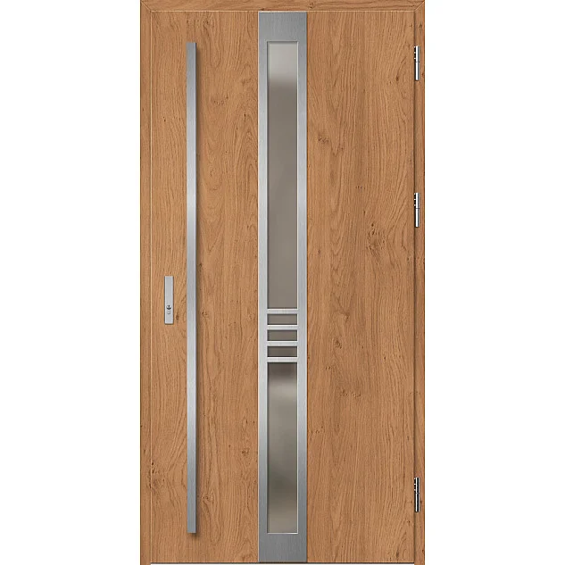 Eingangstüren aus Stahl - SINGEN 2 - Winchester, Label Inox Eingangstüren aus Stahl ERKADO - SINGEN 2 - Winchester, Label Inox