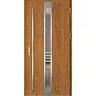 Eingangstüren aus Stahl - SINGEN 2 - Goldene Eiche, Label Inox Eingangstüren aus Stahl ERKADO - SINGEN 2 - Goldene Eiche, Label Inox