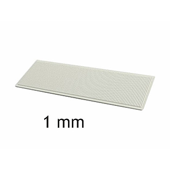 Montážní podložky 1/2/3/4/5 mm, plastové (1ks)
