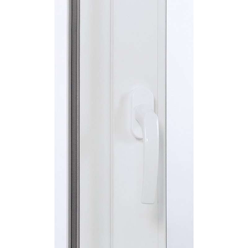 Kunststofffenster| 80x50 cm (800x500 mm) | Weiß Kunststofffenster| 80x50 cm (800x500 mm) | Weiß