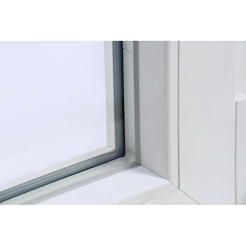 Kunststofffenster| 80x50 cm (800x500 mm) | Weiß Kunststofffenster| 80x50 cm (800x500 mm) | Weiß