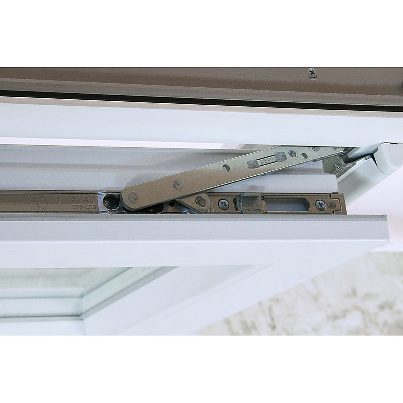 Kunststofffenster| 80x50 cm (800x500 mm) | Weiß Kunststofffenster| 80x50 cm (800x500 mm) | Weiß