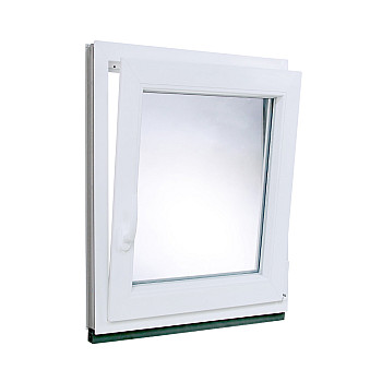 Kunststofffenster | 100 x 120 cm (1000 x 1200 mm) | weiß | Dreh-Kipp-Fenster | rechts