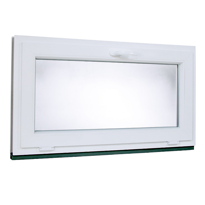 Kunststofffenster| 110x60 cm | Weiß | Kipp-Fenster Kunststofffenster| 110x60 cm | Weiß | Kipp-Fenster