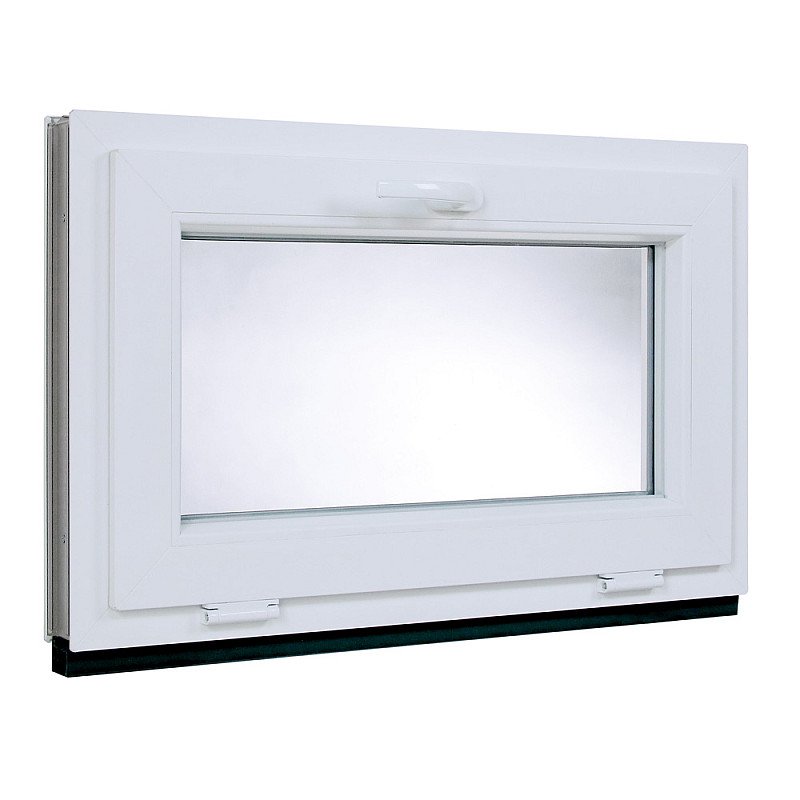 Kunststofffenster| 80x50 cm (800x500 mm) | Weiß Kunststofffenster| 80x50 cm (800x500 mm) | Weiß