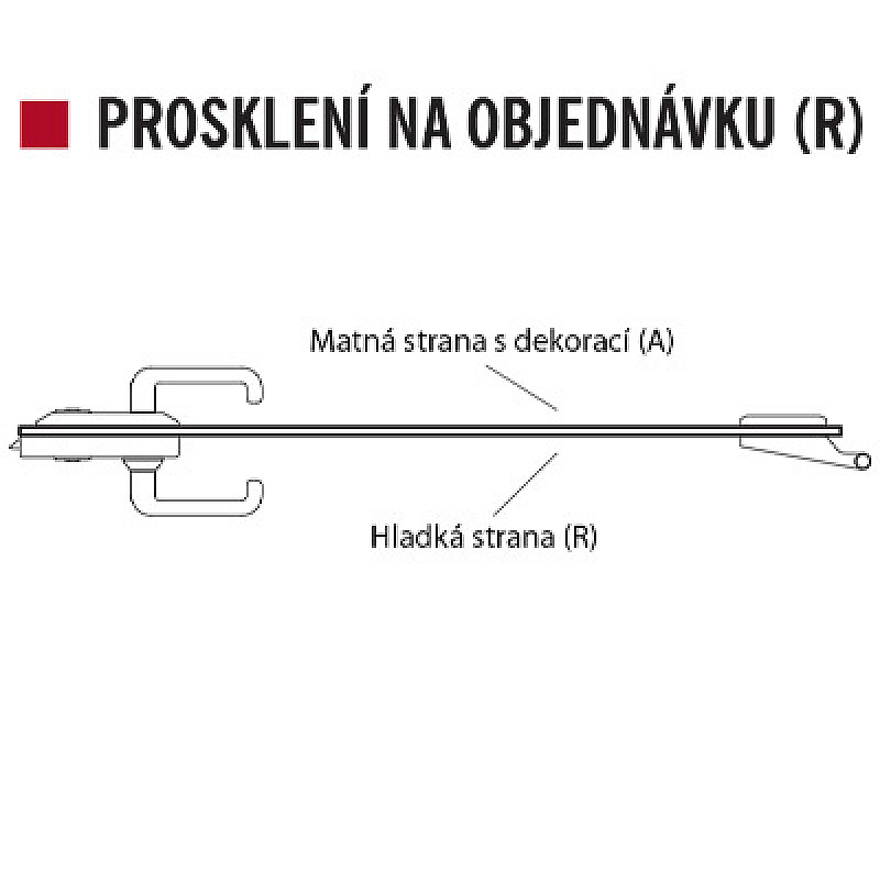 Glastüren Graf 11 - Decormat Graphit